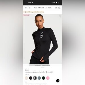 VSX Black Performance Jacket